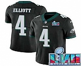 Men & Women & Youth Philadelphia Eagles #4 Jake Elliott Limited Black Super Bowl LVII Vapor Jersey,baseball caps,new era cap wholesale,wholesale hats